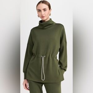 Varley Freya Sweatshirt in Olive